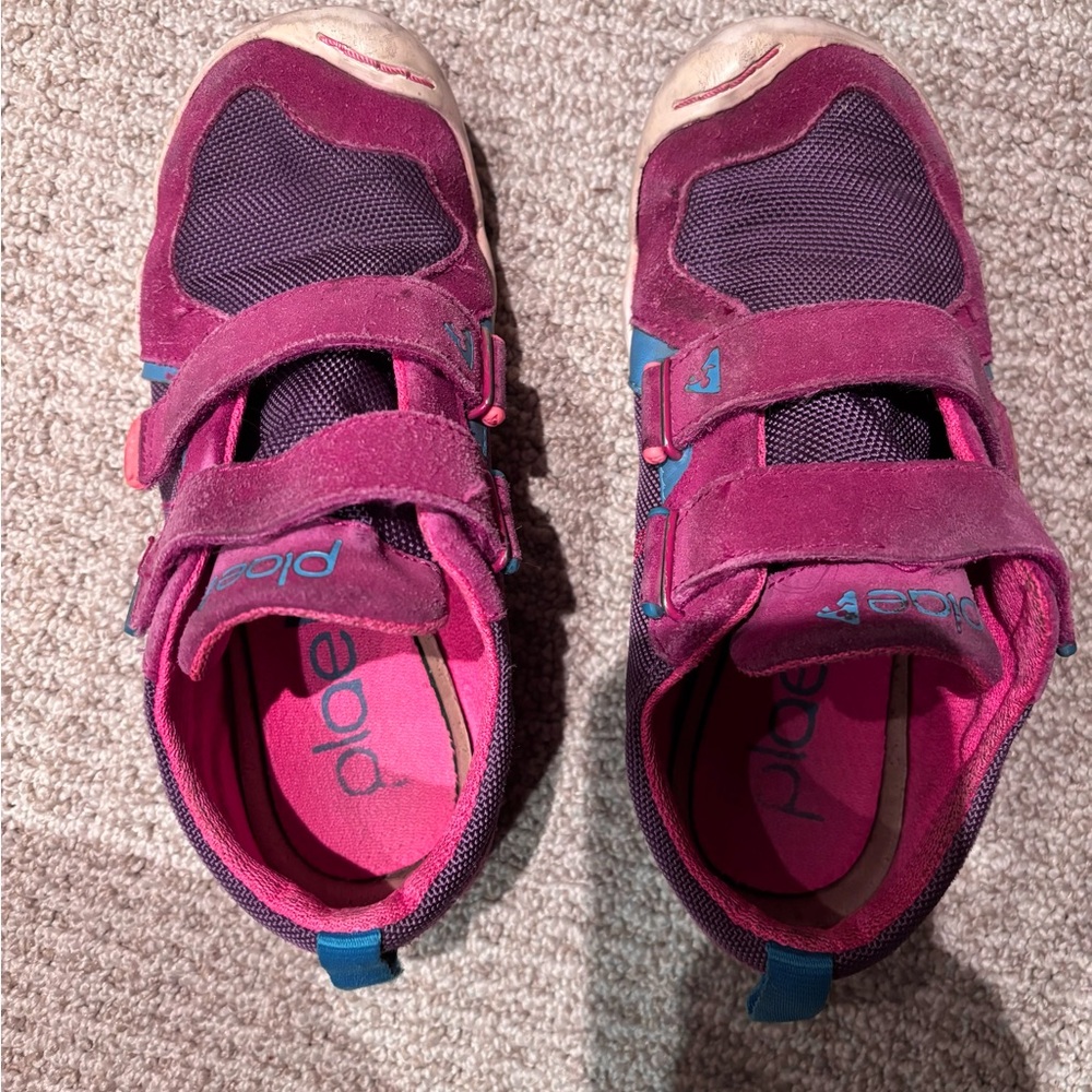PLAE Kids Sneakers - Burgundy and Navy